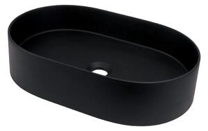 Deante CQS_NU6S - Umyvadlo na desku SILIA 35x55 cm granit/černá