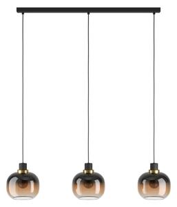 Eglo 99615 - Lustr na lanku OILELLA 3xE27/40W/230V hnědá