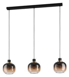 Eglo 99615 - Lustr na lanku OILELLA 3xE27/40W/230V hnědá
