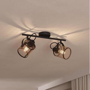 Eglo 43532 - Stropní bodové svítidlo DELLOW 2xE27/40W/230V