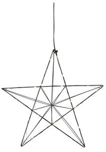 Vánoční závěsná světelná LED dekorace Star Trading Line, výška 36 cm