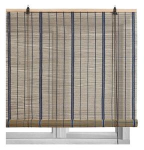 Modro-hnědá bambusová roleta 160x180 cm Natural Life – Casa Selección