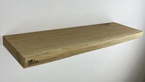 Melzevo Dřevěná police, dub 75 x 22 x 4 cm