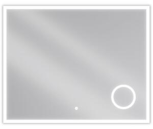 Mexen Kala koupelnové zrcadlo s osvětlením a kosmetickým zrcátkem 100 x 80 cm, LED 6000K, proti mlze - 9820-100-080-611-00