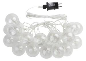 Eglo 900238 - LED Venkovní dekorační řetěz PARTAJ 16xLED/0,064W/24V IP44 bílá