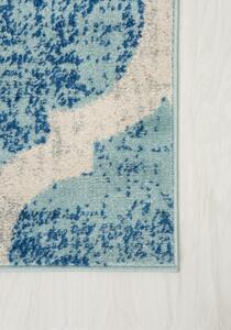 Makro Abra Kusový koberec HAPPY H326A modrý / bílý Rozměr: 140x200 cm