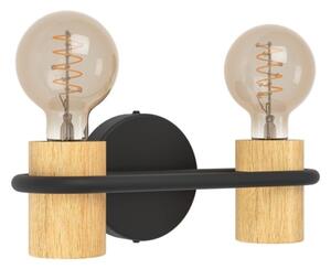 Eglo 43542 - Nástěnné svítidlo CHIEVELEY 2xE27/40W/230V
