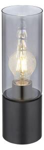 Globo 21000TB - Dotyková stolní lampa ANNIKA 1xE27/25W/230V pr. 9 cm černá