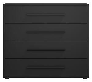 Komoda MAXIONE K4SZ MX-03 Barva: Matná černá