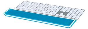 Bílo-modrá opěrka zápěstí pro klávesnici Leitz WOW