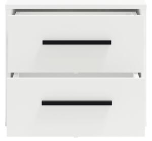 Noční stolek MAXIONE MX-11 Barva: Matná bílá