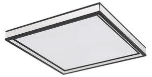 Globo 41596D1 - LED Stropní svítidlo JERRY LED/12W/230V 30x30 cm černá/bílá