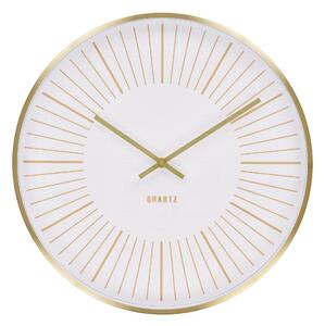 Nástěnné hodiny Tristalia (zlato). Akce -30%