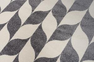 Makro Abra Moderní kusový koberec MAROKO T412B šedý / bílý Rozměr: 140x190 cm