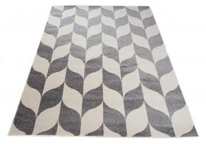 Makro Abra Moderní kusový koberec MAROKO T412B šedý / bílý Rozměr: 300x400 cm