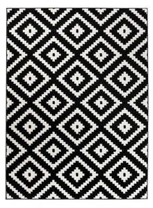 Makro Abra Moderní kusový koberec MAROKO L885A černý bílý Rozměr: 140x190 cm
