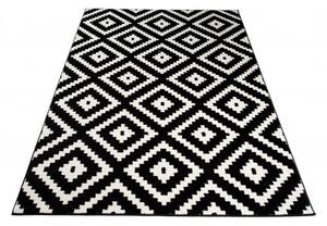 Makro Abra Moderní kusový koberec MAROKO L885A černý bílý Rozměr: 200x290 cm