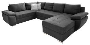 SEDACÍ SOUPRAVA, textil, antracitová P & B - Sedací soupravy, Online Only