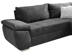 SEDACÍ SOUPRAVA, textil, antracitová P & B - Sedací soupravy, Online Only