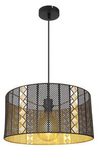 Globo 15450H - Lustr na lanku ABINY 1xE27/60W/230V zlatá/černá