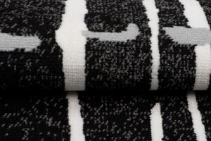 Makro Abra Moderní kusový koberec LAILA 15744/10755 černý Rozměr: 200x300 cm