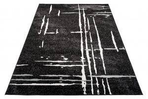 Makro Abra Moderní kusový koberec LAILA 15744/10755 černý Rozměr: 140x190 cm