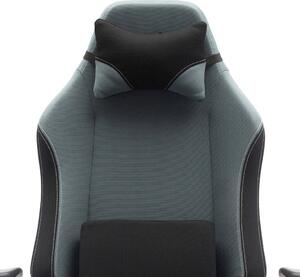 Herní židle k PC Sracer R9P s područkami nosnost 140 kg šedá-černá