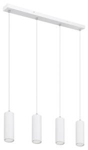 Globo 57911-4HW - Lustr na lanku ROBBY 4xGU10/35W/230V bílá