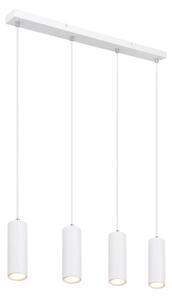 Globo 57911-4HW - Lustr na lanku ROBBY 4xGU10/35W/230V bílá