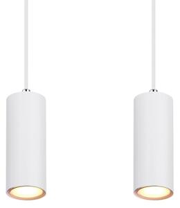 Globo 57911-4HW - Lustr na lanku ROBBY 4xGU10/35W/230V bílá