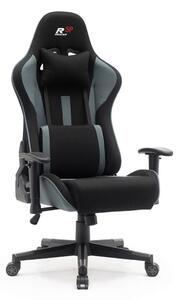 Herní židle k PC Sracer R5P s područkami nosnost 130 kg černá-šedá