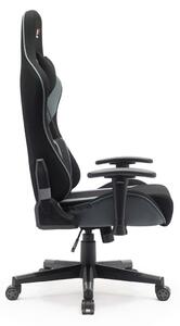 Herní židle k PC Sracer R5P s područkami nosnost 130 kg černá-šedá