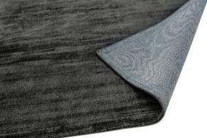 Nirmal Moderní kusový koberec Blade Charcoal tmavě šedý / černý Rozměr: 120x170 cm