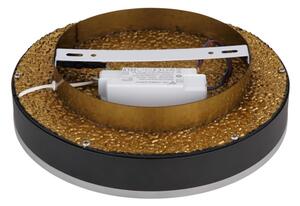 Globo 48460-24 - LED Stropní svítidlo HEDI LED/24W/230V pr. 30 cm černá