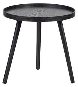 Odkládací stolek mesa m ø 45 x 45 cm černý