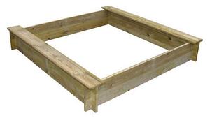 Pískoviště se dvěma sedátky - dřevo 120 x 120 cm MARIMEX 11640356
