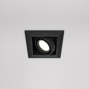 Maytoni Moderní vestavné svítidlo METAL MODERN, 50W, d. 12,6 cm, 1xGU10 Barva: Černá