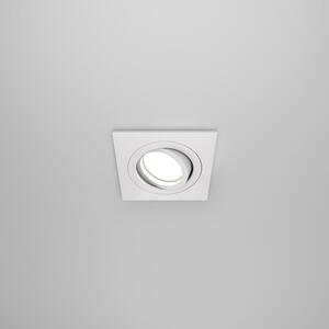 Maytoni Moderní vestavné svítidlo ATOM, 10W, d. 9,2 cm, 1xGU10 Barva: Bílá