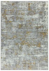 Timzo Moderní kusový koberec Orion OR07 šedý / žlutý Rozměr: 80x150 cm