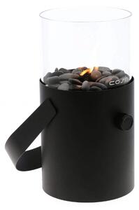 Plynová lucerna COSI Cosiscoop Original, kov černý ~ Ø16 x výška 30 cm