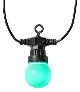 Nedis WIFILP03C10 - LED RGB Dekorační řetěz 10xLED 12m IP65 Wi-Fi Tuya