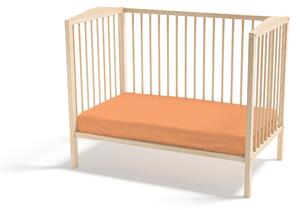 Prostěradlo FROTÉ STANDARD do postýlky 70x140 cm - Broskvové