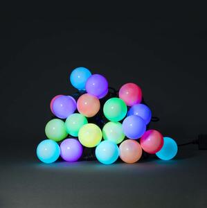 Nedis WIFILP03C20 - LED RGB Dekorační řetěz 20xLED/8 funkcí 13m IP65 Wi-Fi Tuya