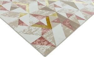 Timzo Moderní kusový koberec Orion OR10 krémový / žlutý Rozměr: 160x230 cm