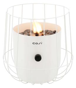 Plynová lucerna COSI Cosiscoop Basket, kov bílý ~ Ø26 x výška 31 cm