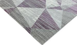 Timzo Moderní kusový koberec Orion OR13 šedý / fialový Rozměr: 200x290 cm