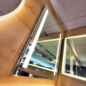 EBS Lumina Zrcadlo 60 x 80 cm se senzorem a hodinami LUMINA6080TIME
