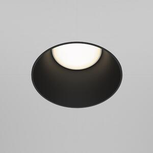 Maytoni Moderní vestavné svítidlo SHARE, 20W, ⌀ 14 cm, 1xGU10 Barva: Černá
