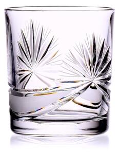 Bohemia Crystal Ručně broušené sklenice na whisky a rum Mašle 320ml (s