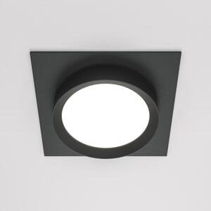 Maytoni Moderní vestavné svítidlo HOOP, 15W, d. 11 cm, 1xGX53 Barva: Černá